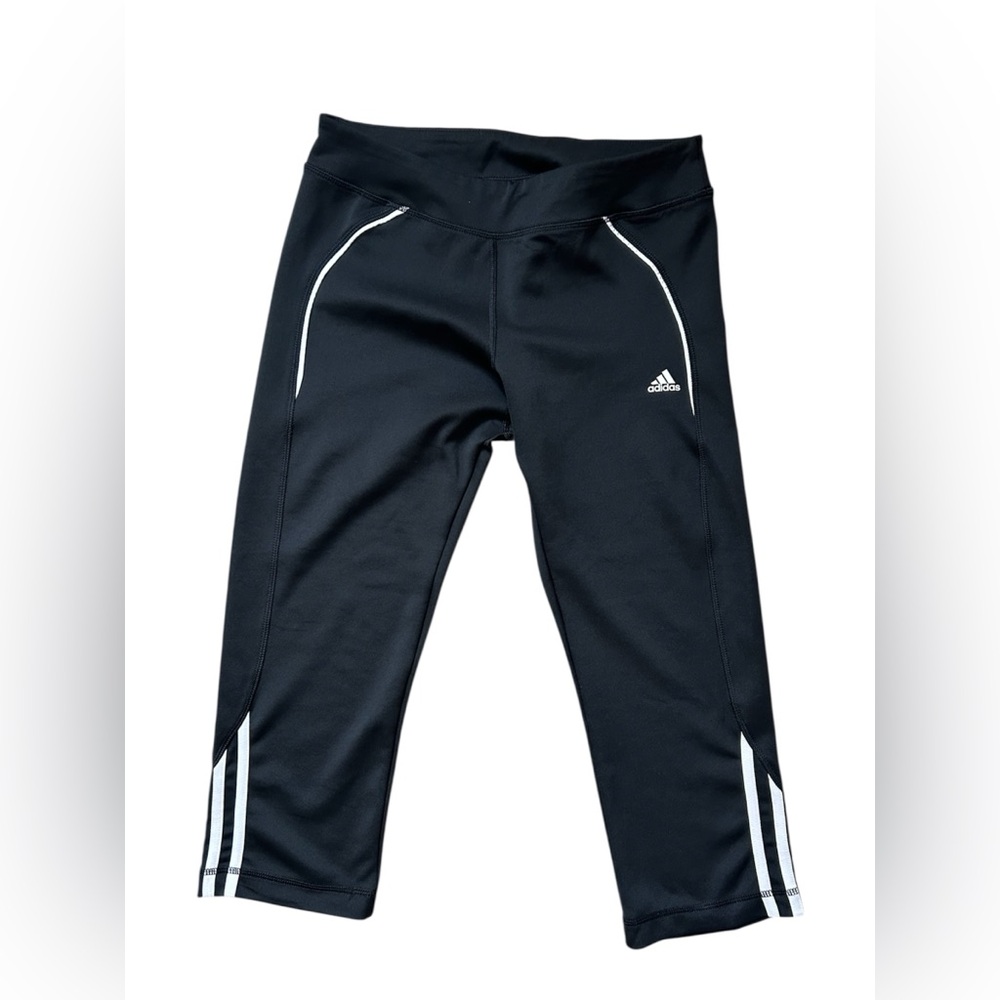 Adidas Women’s Black Athletic 3/4 Leggings